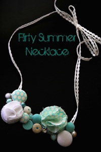 flirty summer necklace